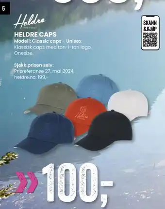Sport Outlet HELDRE CAPS tilbud