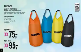 Sport Outlet LMNTS TØRRBAG tilbud