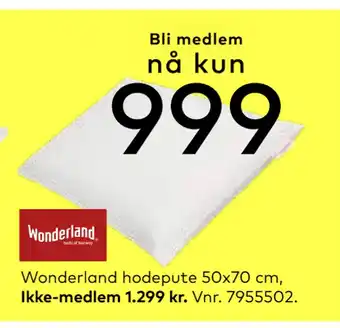 Skeidar Wonderland hodepute tilbud