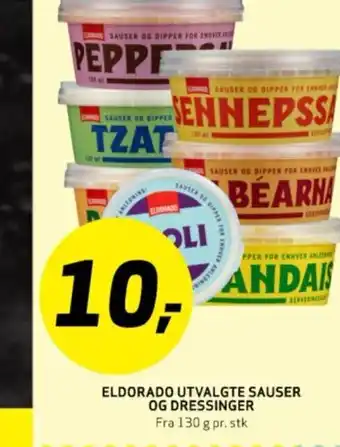 Bunnpris ELDORADO UTVALGTE SAUSER OG DRESSINGER tilbud