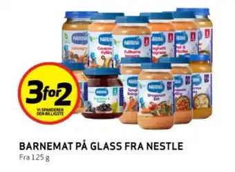 Bunnpris BARNEMAT PÅ GLASS FRA NESTLE tilbud