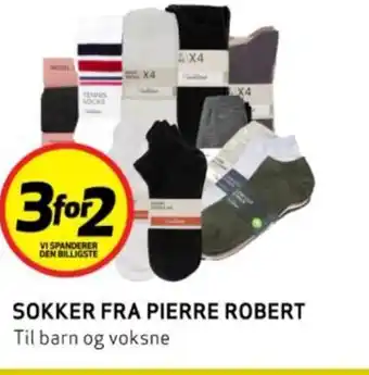 Bunnpris SOKKER FRA PIERRE ROBERT tilbud