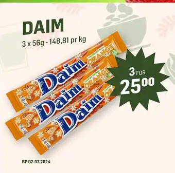 Holdbart DAIM tilbud