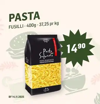 Holdbart PASTA tilbud