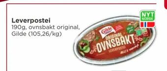 Meny Leverpostei tilbud