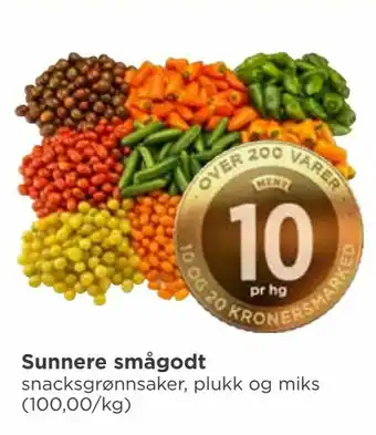 Meny Sunnere smågodt tilbud