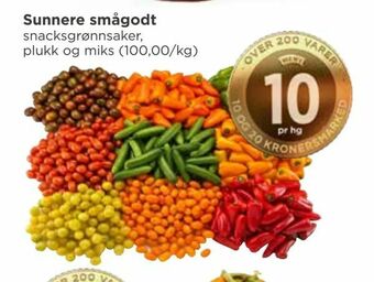 Meny Sunnere smågodt tilbud
