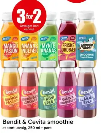 Spar Bendit & Cevita smoothie tilbud