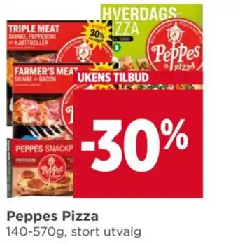 Meny Peppes Pizza tilbud