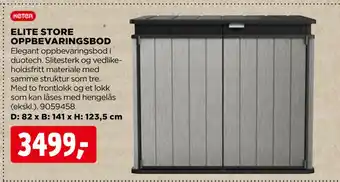 jem & fix ELITE STORE OPPBEVARINGSBOD tilbud