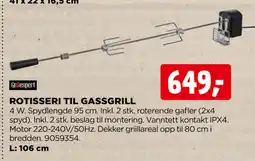 jem & fix ROTISSERI TIL GASSGRILL tilbud