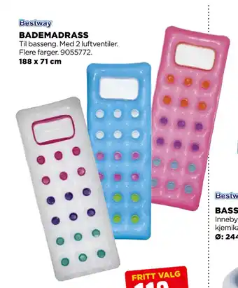 jem & fix BADEMADRASS tilbud
