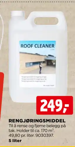 jem & fix RENGJØRINGSMIDDEL tilbud