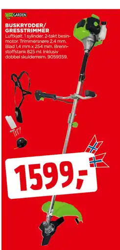 jem & fix BUSKRYDDER/ GRESSTRIMMER tilbud