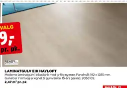 jem & fix LAMINATGULV EIK HAYLOFT tilbud