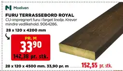 jem & fix FURU TERRASSEBORD ROYAL tilbud