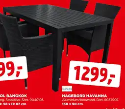 jem & fix HAGEBORD HAVANNA tilbud