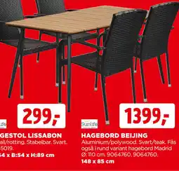 jem & fix HAGEBORD BEIJING tilbud