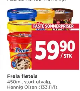 Meny Freia daim is tilbud