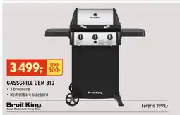 Montér GASSGRILL GEM 310 tilbud