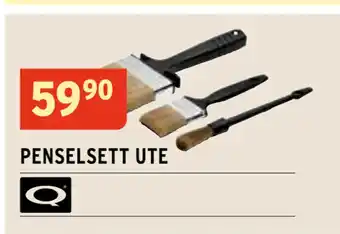Montér PENSELSETT UTE tilbud