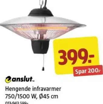 Jula Hengende infravarmer tilbud