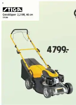 Jula Gressklipper 2,2 kW, 46 cm tilbud