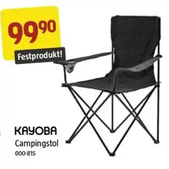 Jula Campingstol tilbud