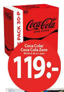 MaxiMat Charlottenberg Coca Cola/ Coca Cola Zero tilbud