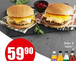 Spar Kyllingburger/ biffburger tilbud