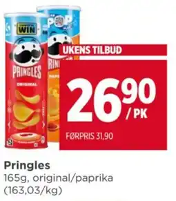 Meny Pringles tilbud