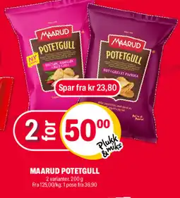 Coop Extra MAARUD POTETGULL tilbud