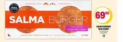 Coop Extra SALMA BURGER THAI CURRY tilbud
