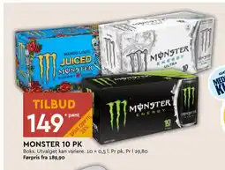 Coop Mega MONSTER 10 PK tilbud