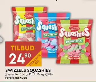 Coop Mega SWIZZELS SQUASHIES tilbud