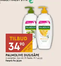 Coop Mega PALMOLIVE DUSJSÅPE tilbud