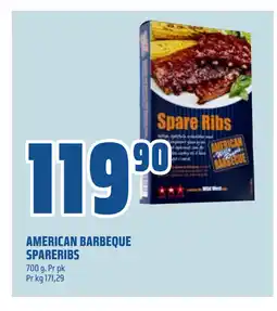 Coop Obs AMERICAN BARBEQUE SPARERIBS tilbud