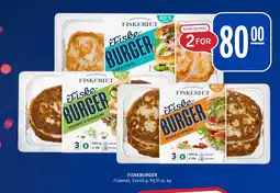 Rema 1000 FISKEBURGER tilbud