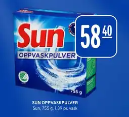 Rema 1000 SUN OPPVASKPULVER tilbud