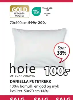 JYSK DANIELLA PUTETREKK tilbud