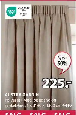 JYSK AUSTRA GARDIN tilbud