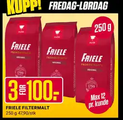 Europris FRIELE FILTERMALT tilbud