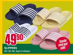 Europris SLIPPERS tilbud