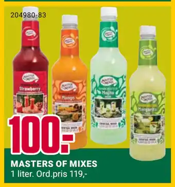 Europris MASTERS OF MIXES tilbud