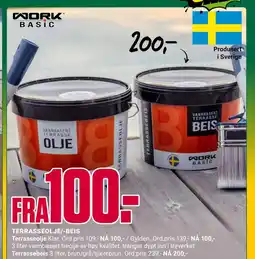 Europris TERRASSEOLJE/-BEIS tilbud