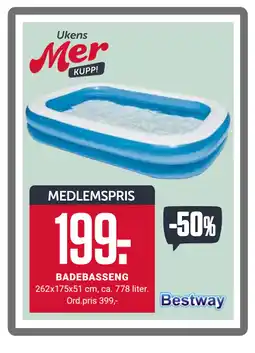 Europris BADEBASSENG tilbud