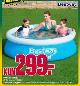 Europris BADEBASSENG tilbud