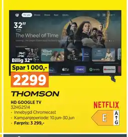 POWER HD GOOGLE TV tilbud