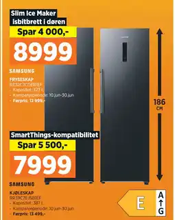 POWER FRYSESKAP tilbud