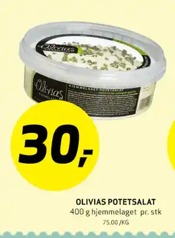 Bunnpris OLIVIAS POTETSALAT tilbud